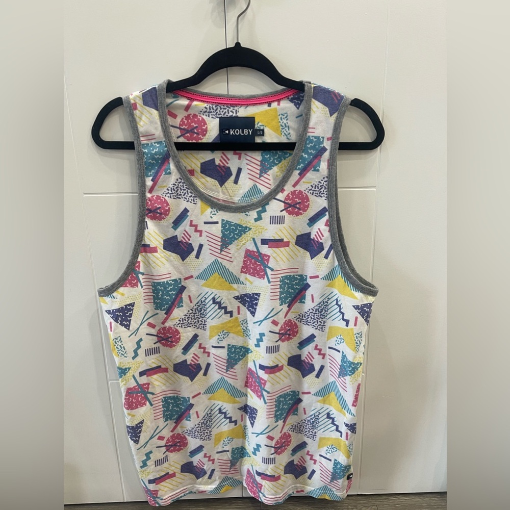 Retro 90s Pattern Tank
